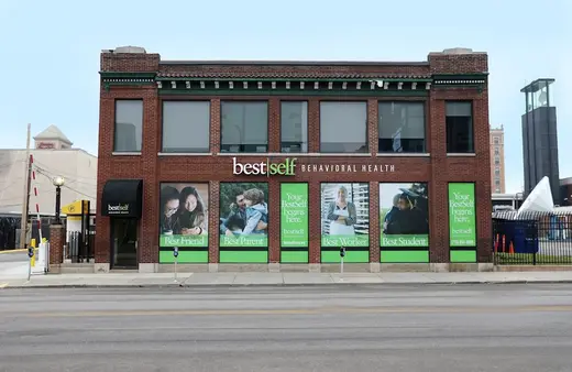 Exterior view of Buffalo detox center — commercial building